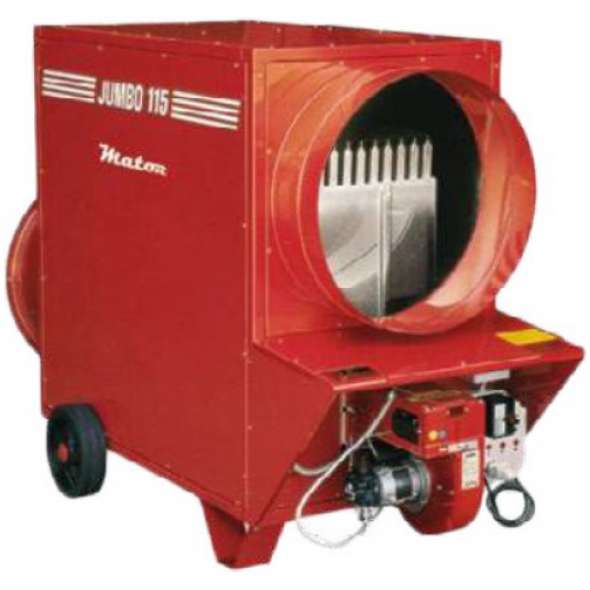 Generador aire caliente para grandes volúmenes